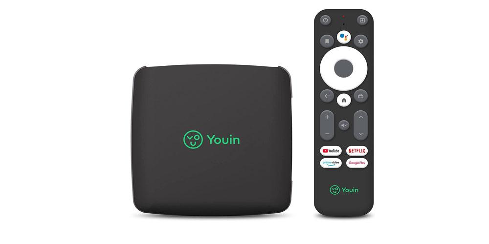 TV Box Android 4K Youin mando