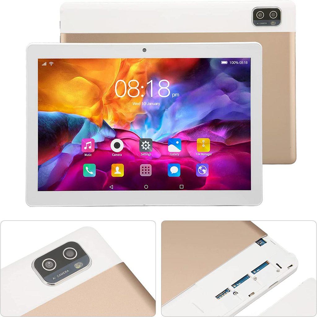 ASHATA - Tablet 10,1", Android 12, 6/128GB