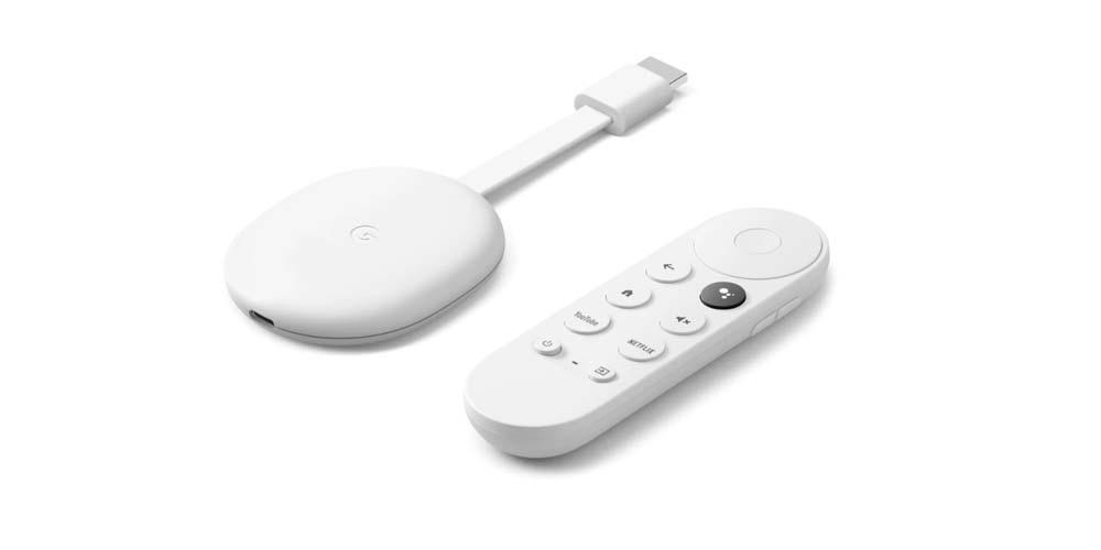 Chromecast con Google TV con mando a distencia