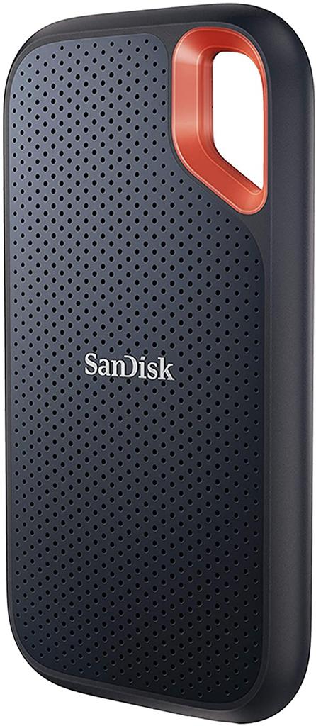 disco ssd externo sandisk exterme lateral