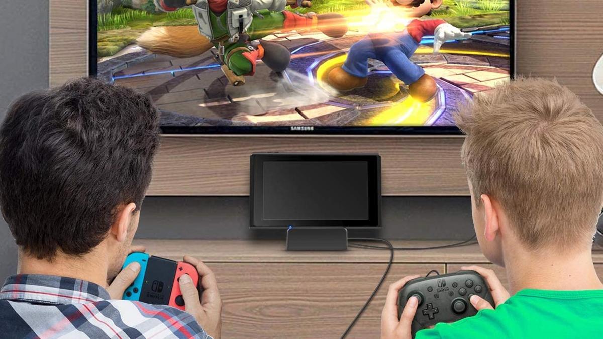 Nintendo Switch soporte carga mandos Joy-Con - Conectividad y cargador para  consola - Los mejores precios