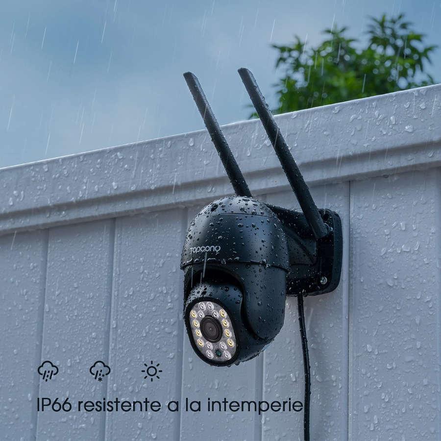 Cámara de vigilancia resistente a la lluvia