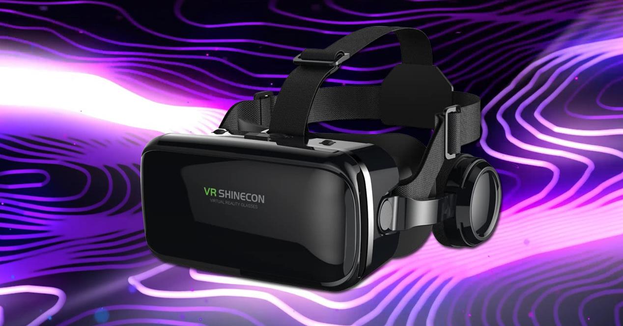 Imagen de unas gafas 3D VR