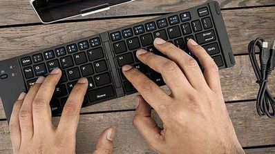 Uso de teclado Bluetooth