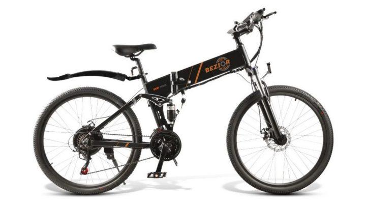 bicicleta eléctrica Beizor m26 negra