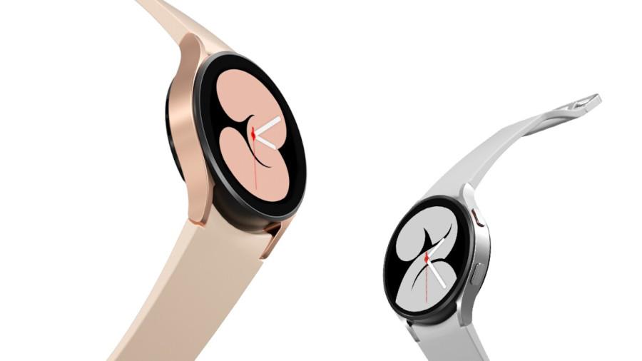 Smartwatch Samsung Galaxy Watch 4 rosa y plata