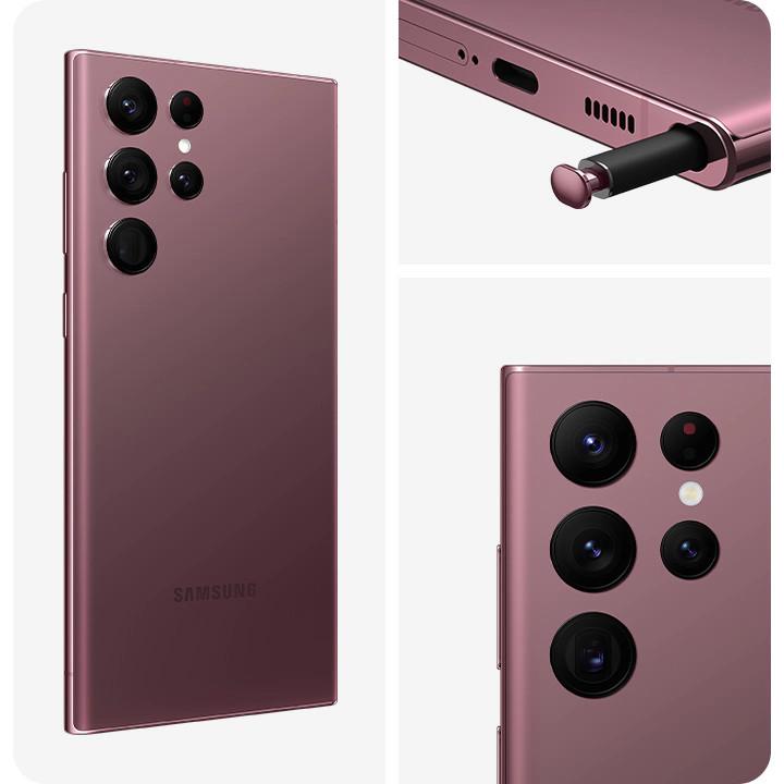 Samsung Galaxy S22 burgundy