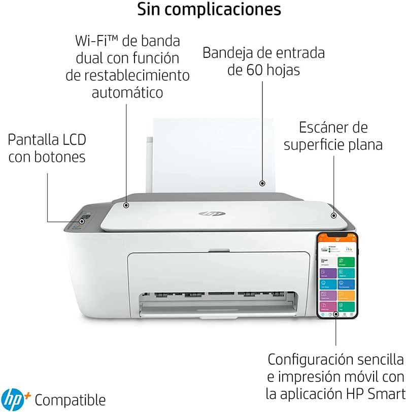 HP DeskJet 2720e imprimir sin complicaciones