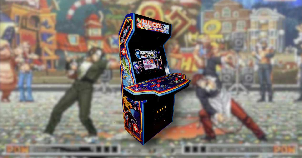 consola retro arcade