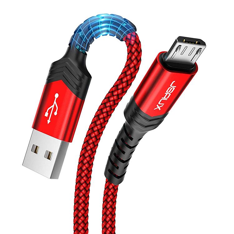 JSAUX pack of 2 micro USB cables