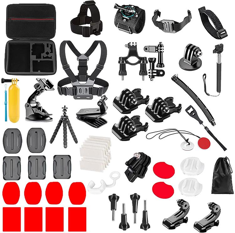 Kit de accesorios 58 en 1 para GoPro