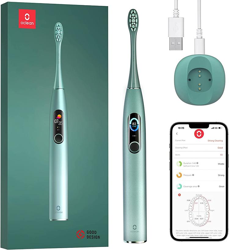 Oclean X Pro - Cepillo de dientes eléctrico inteligente