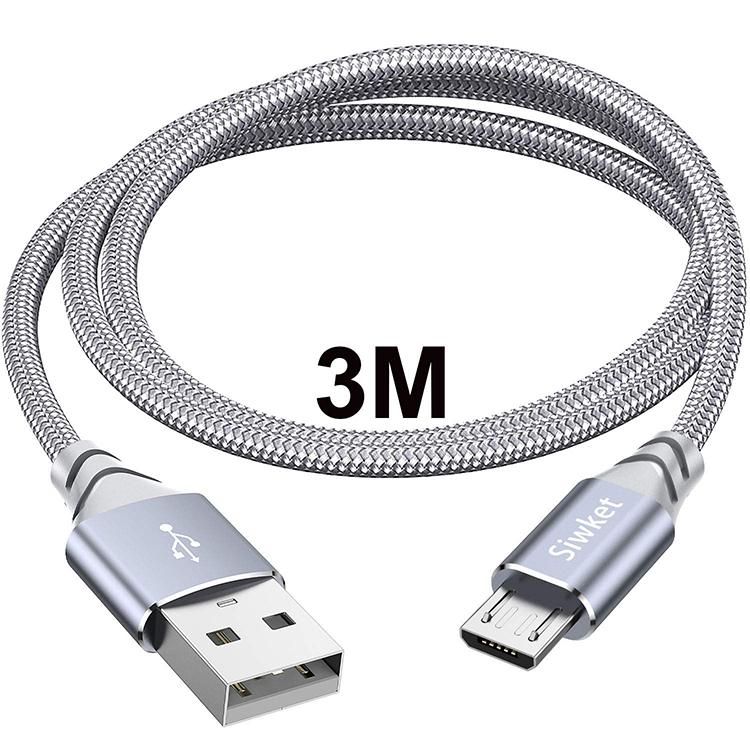 Siwket cables micro USB 3M