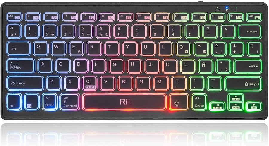 teclado RGB colores