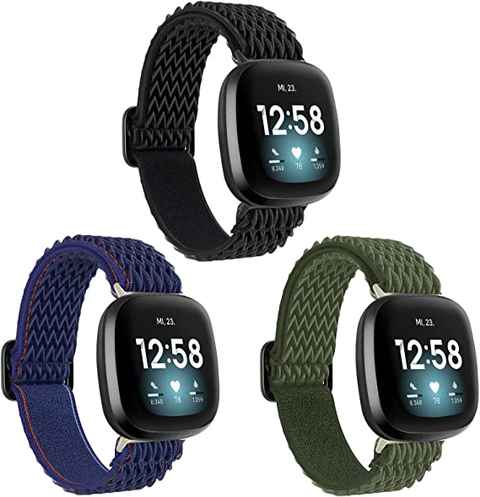 Reloj pulsera de repuesto con correa de silicona Fitbit Versa 3/Sense