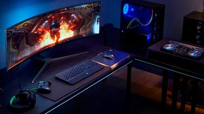 Monitores curvos gaming para PC