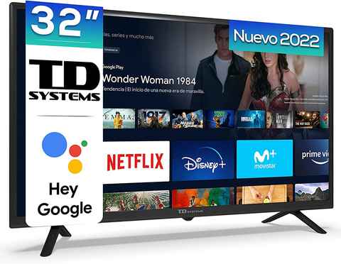 Televisor 32 Pulgadas HD, TD Systems precio sin cupones con