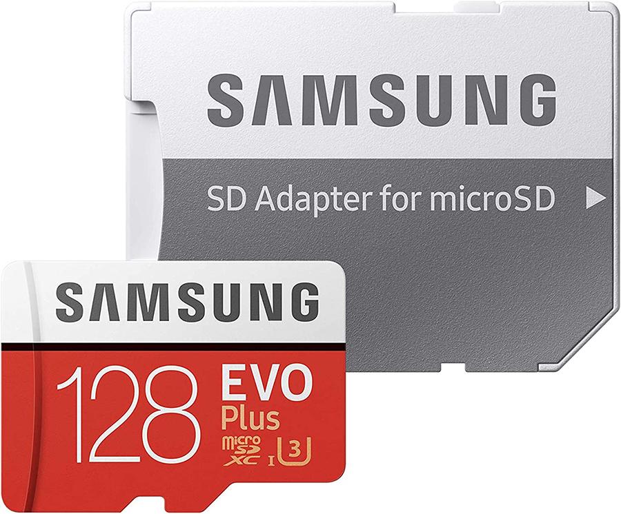 Samsung Evo plus 128 GB micro SD card