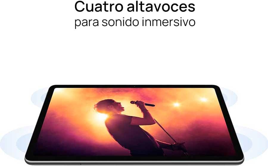 Tablet Huawei altavoces