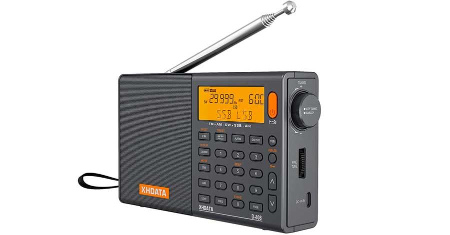 XHDATA D-808  radios portátiles