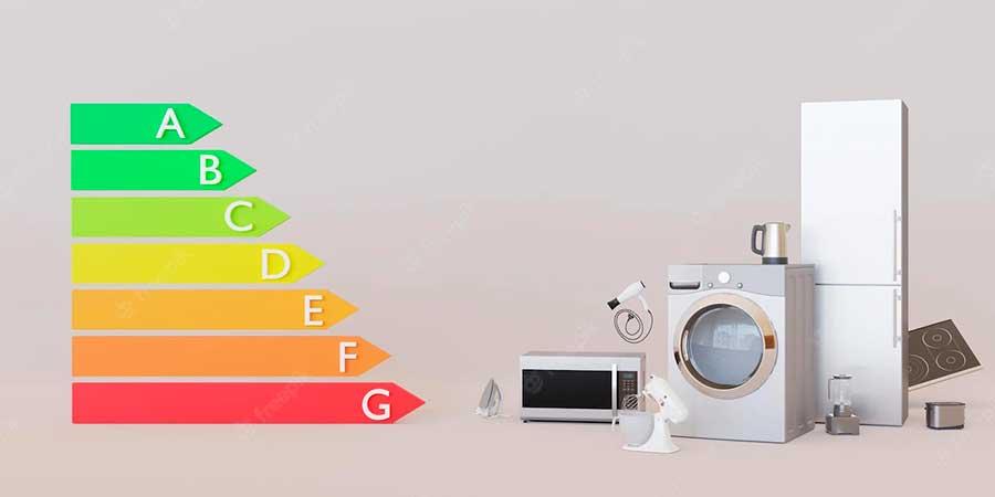 etiquetas de eficiencia energética en electrodomésticos