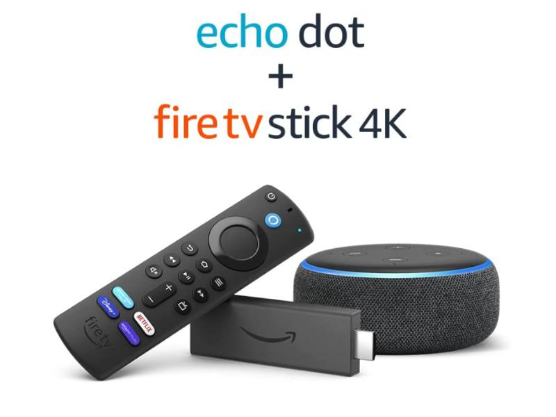 Pack Echo Dot y Fire TV
