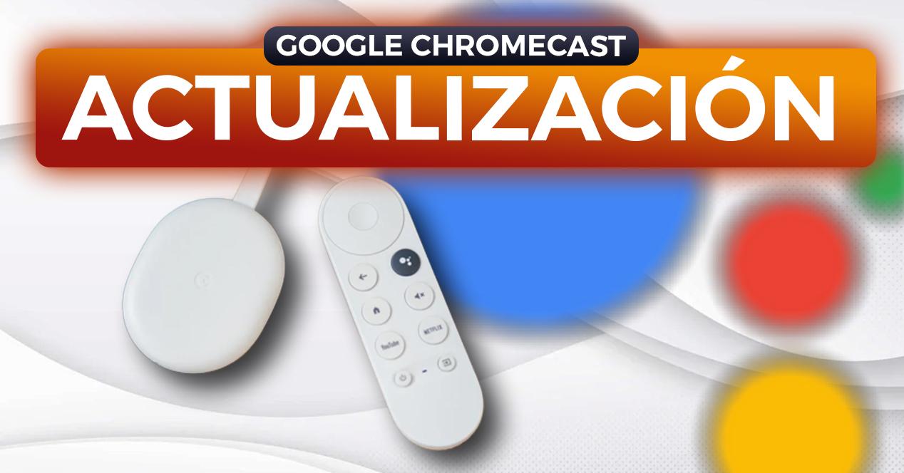 actualización chromecast tv