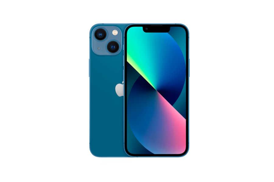 iphone 13 mini en color azul