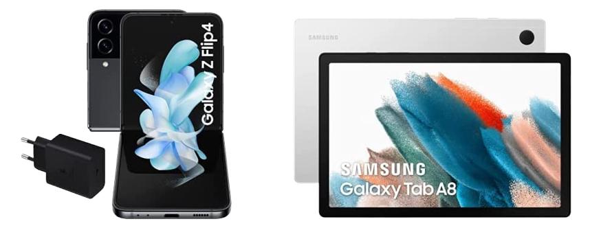 Pack Samsung Galaxy Z Flip4 + Galaxy Tab A8
