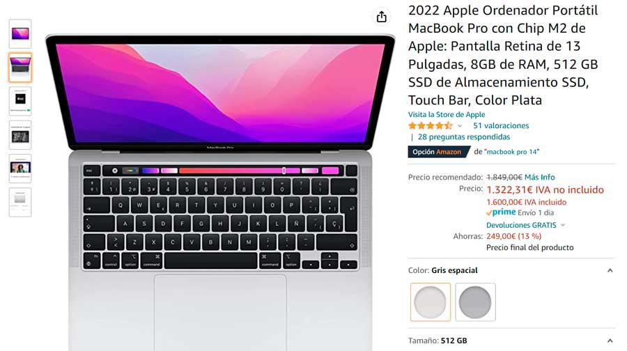 MacBook Pro en oferta