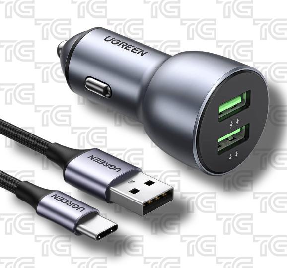 Accesorios coche - Cargador USB Ugreen