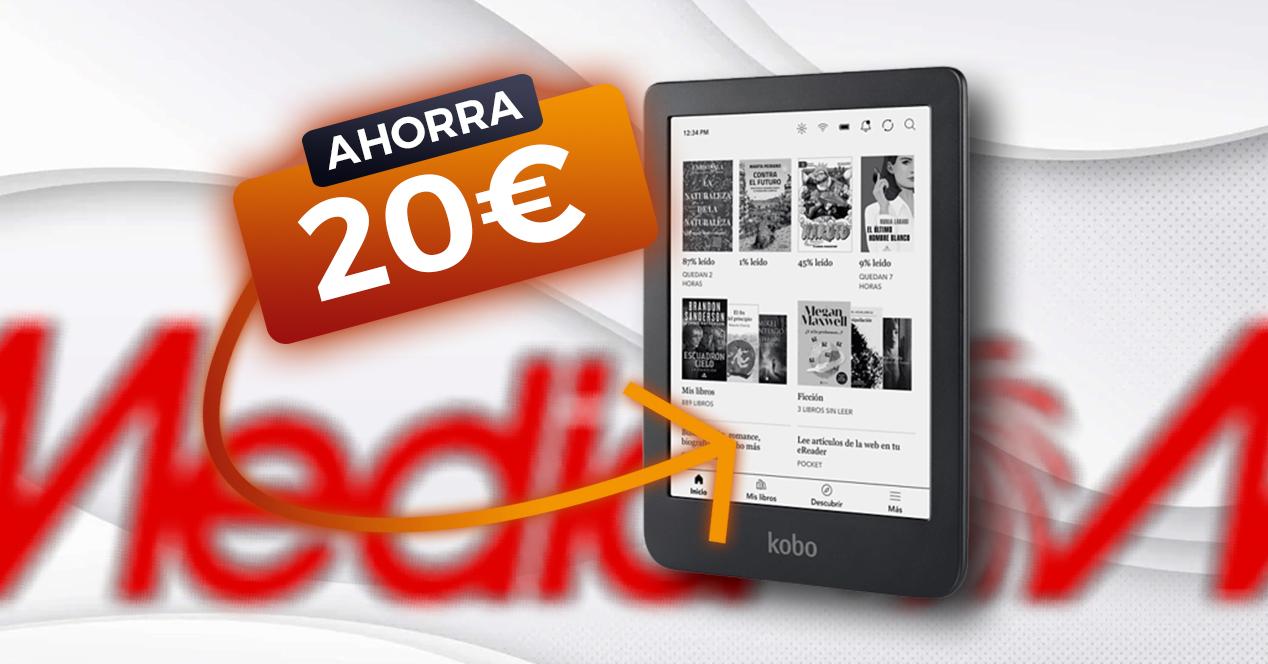 Kobo Clara 2E, Para eBook, 6 ", 16 GB, 300 ppp, 1448 x 1072, E-Ink, Azul Océano Profundo