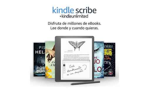El Kindle Scribe llega pisando fuerte: ¡4 meses de libros gratis!
