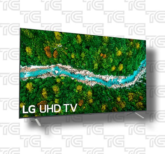 TV LED 75" - LG 75UP77109LC, UHD 4K, Imagen 4k Quad Core, Smart TV, DVB-T2 (H.265), Negro