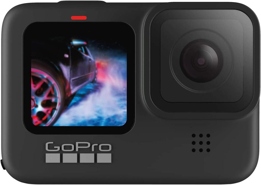 GoPro HERO9 - Cámara deportiva impermeable con pantalla LCD