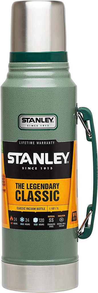 Día del té Stanley Classic Legendary Bottle - Termo de acero inoxidable, 1.0 L