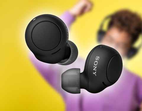 Sony-auriculares intrauditivos inalámbricos WF-C500, audífonos TWS