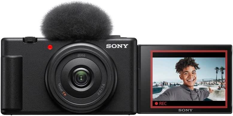 Sony ZV-1F - Cámara digital de vídeo 4K para vlogs