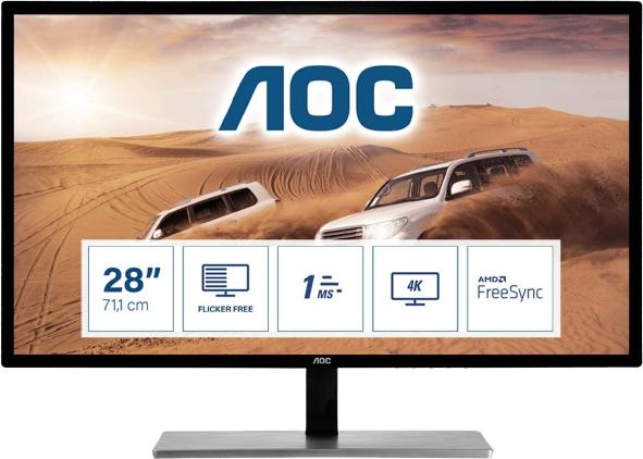 AOC U2879VF - Monitor AOC de 28", 60 Hz y Ultra HD