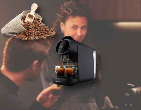 Disfruta de un buen café con esta cafetera de cápsulas Philips L'Or Barista  rebajada en PcComponentes