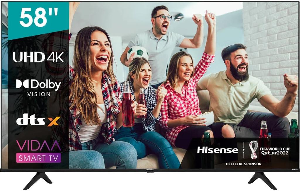 Hisense 58A6BG - Smart TV de 58" con 4K UltraHD en oferta