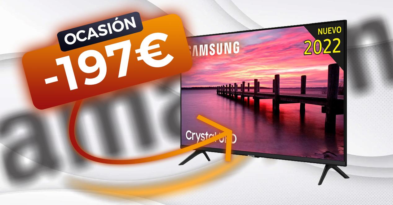 Samsung Crystal AU7095 - Smart TV de 50" y 4K UHD