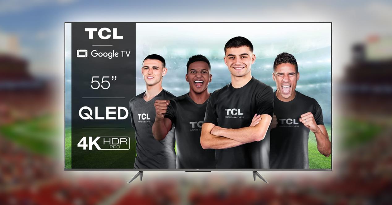 TCL QLED 55C639 - Smart TV de 55" con 4K HDR Pro