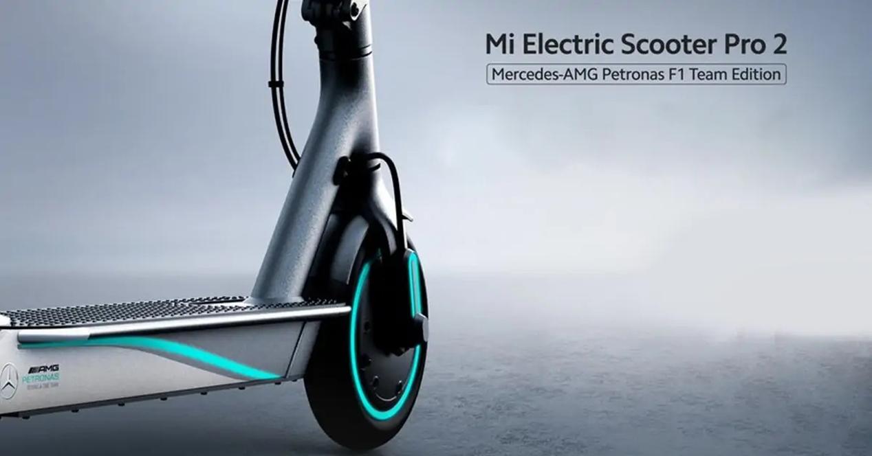 Xiaomi Mi Electric Scooter Pro 2 Mercedes AMG Petronas F1 Team
