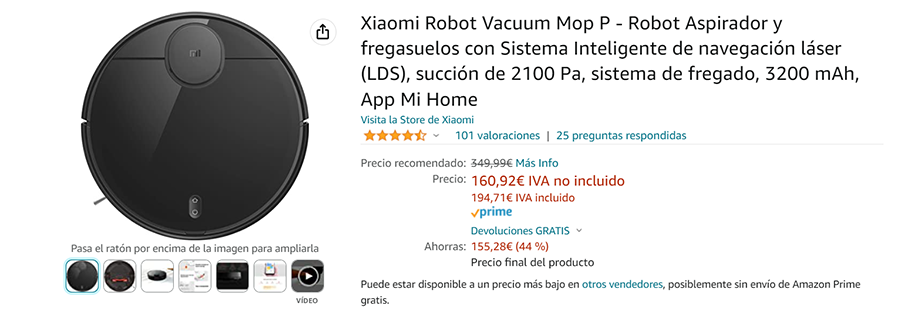 Xiaomi Vacuum Mop P