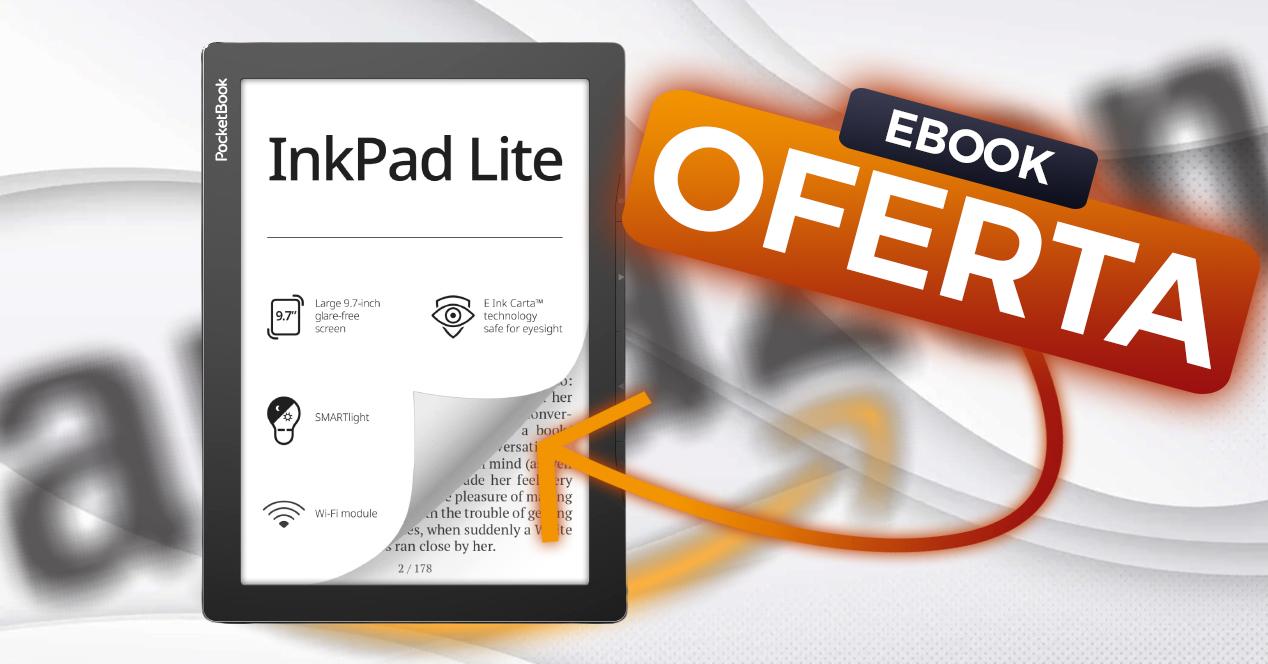 PocketBook InkPad Lite - eBook reader de 9,7" y 8 GB