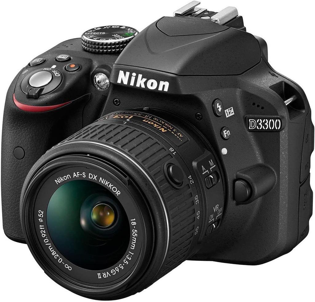 Nikon D3300 - Cámara réflex digital de 24,2 MP para Fotografía Nocturna