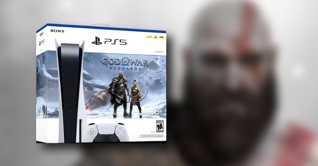PlayStation 5 - Consola + Juego PS5 God of War Ragnarök