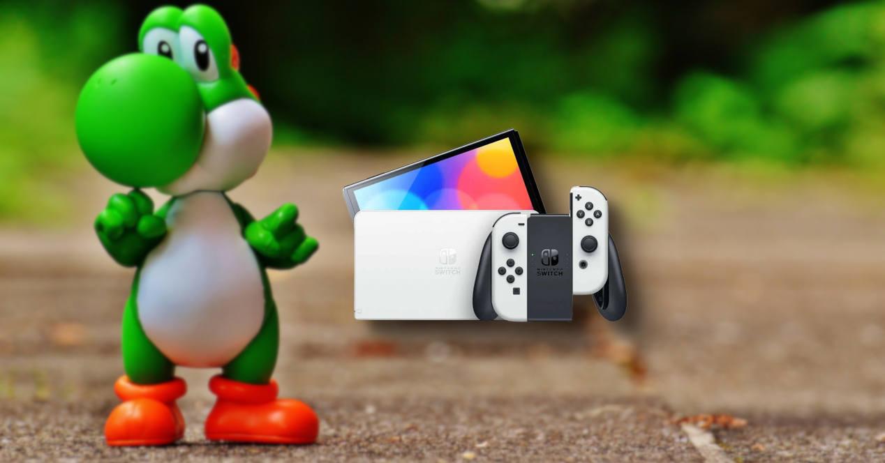 Nintendo Switch OLED blanca oferta