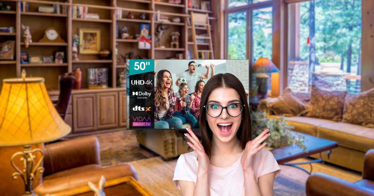 Smart TV Hisense 50 pulgadas